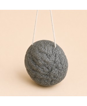éponge konjac au charbon actif