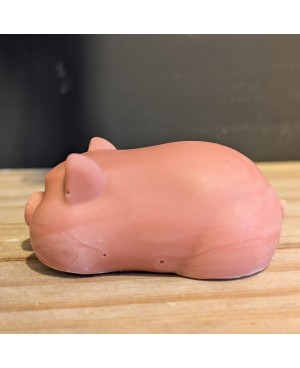savon cochon rose