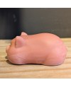 savon cochon rose